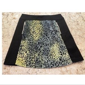 Jamie Sadock golf skirt leopard print skirt 6 pickleball skirt tennis skirt